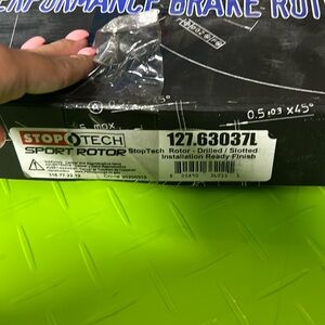 Dodge viper right rotor stop tech sport